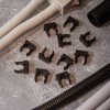 Крепеж-клипса для монтажного пистолета d20мм черн. Rexant 28-0420-2