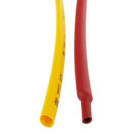 Набор трубок термоусадочных тонкостен. ТТУ 4/2 (4хЧ; 2хБ; К; С; Ж; З) 10х10см разноцвет. IEK UDRS-D2