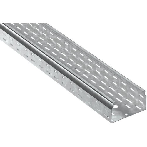 Лоток листовой перфорированный ESCA 7 80х150 L3000 сталь 2.0мм HDZ IEK CLP10-080-150-200-3-HDZ