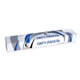Патч-панель 19дюйм 1U 24 порта RJ45 кат.5E Dual IDC PL-24-Cat.5e-Dual IDC с задн. кабельн. организат