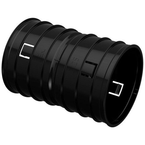 Муфта соединительная для двустенной трубы d125мм ELASTA IEK CTA12D-M125-K02-R