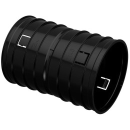 Муфта соединительная для двустенной трубы d140мм ELASTA IEK CTA12D-M140-K02-R