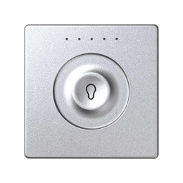 Выключатель сенсорный 1-кл. СП Simon 82 Sense IP20 с тематич. маркир. Т1 регулир. алюм. Simon 800061