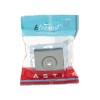 Розетка компьютерная 1-м СП ASTI IP20 RJ45 механизм Cat 6e платина. LEZARD 7081-3588-140