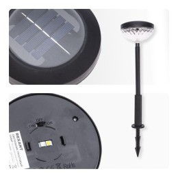 Светильник грунтовый Таянг 3000К RGB встроен. аккумулятор солнечная панель коллекция Пекин Rexant 60