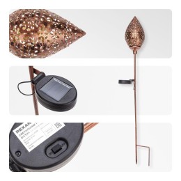 Светильник грунтовый Фатих 3000К встроен. аккумулятор солнечная панель коллекция Стамбул Rexant 602-