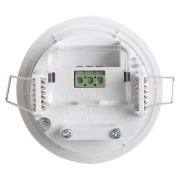 Датчик движения точечный микроволновой ДДТМ 01 360град. 1200Вт 10-2000Лк 3-10м 10-900сек Rexant 11-9