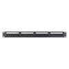 Патч-панель 19дюйм 1U кат.5E 24 порта Essential Line NIKOMAX NMC-RP24UD2-ES-1U-BK