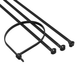 Хомут кабельный 4.8х250 P6.6 с двойн. замком черн. (уп.100шт) DKC 21316SR