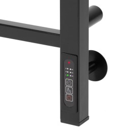 Полотенцесушитель Axel black П6 500х800 электро встроен. диммер Royal Thermo НС-1433986