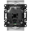 Розетка 2-м СП Valena Life 16А IP20 250В 2х2P+E безвинтов. клеммы с лицев. панелью механизм бел. Leg