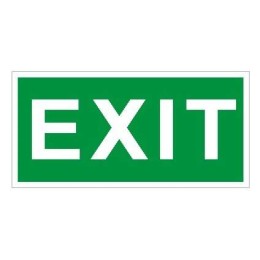 Пиктограмма "Exit" ПЭУ 012 242х50 PC-M (уп.2шт) СТ 2502000800