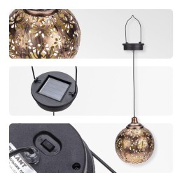 Светильник подвесной Галата 3000К встроен. аккумулятор солнечная панель коллекция Стамбул Rexant 602