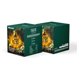 Светильник подвесной Галата 3000К встроен. аккумулятор солнечная панель коллекция Стамбул Rexant 602