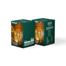 Светильник подвесной Фатих 3000К встроен. аккумулятор солнечная панель коллекция Стамбул Rexant 602-