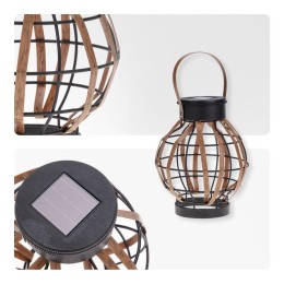 Светильник садовый Бамбук 18см 3000К встроен. аккумулятор солнечная панель коллекция Бали Rexant 602