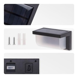 Светильник садовый Карнаби 4000К встроен. аккумулятор солнечная панель коллекция Лондон Rexant 602-2