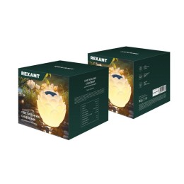 Светильник садовый Лотос 15см 3000К встроен. аккумулятор солнечная панель коллекция Пекин Rexant 602