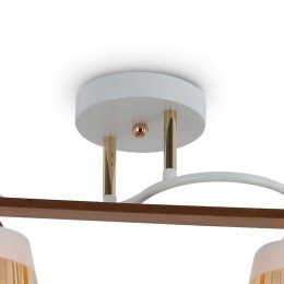 Люстра Glasses 60Вт E27х2 IP20 Freya FR5156PL-02WG