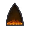Светильник светодиодный "Камин" FL-H37 USB IP20 373х291х125 треугол. USB/элементы питания 3хC/LR14 (