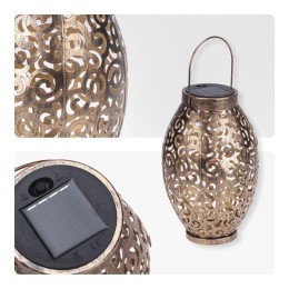 Светильник садовый Фенер 3000К встроен. аккумулятор солнечная панель коллекция Стамбул Rexant 602-24