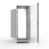 Шкаф напольный 19дюйм Standart 42U 600х1000мм передняя дверь стекло задняя дверь металл RAL7035 Rexa