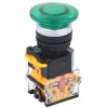 Кнопка "Грибок" D8-11M d22мм 1НО+1НЗ зел. KARAT IEK BBG30-11M-3-22-K06