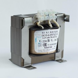 Трансформатор ОСО-0.4-09 380/12-24-36-42-110В УХЛ3 Кострома ОС0000040703