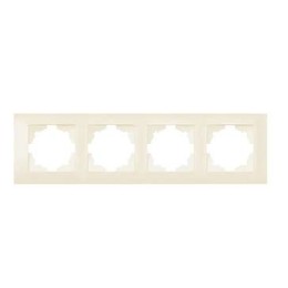 Рамка 4-м Cosmo крем. ABB 612-010300-228