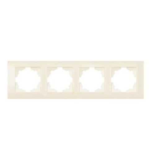 Рамка 4-м Cosmo крем. ABB 612-010300-228