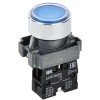 Кнопка LA167-BAF61 d22мм 1НО син. KARAT IEK BBT20-BAF61-1-22-67-K07