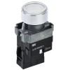 Кнопка LA167-BWF3171 d22мм RC 1НО с подсветкой бел. KARAT IEK BBT20-BWF3171-1-12-67-K01