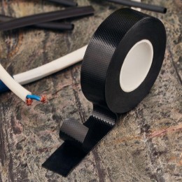 Изолента самослипающаяся 25мм (рул.5м) до 10кВ Rexant 09-2510