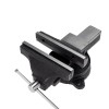 Тиски слесарные 200мм поворотные с наковальней Kranz KR-12-5103
