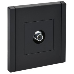 Розетка TV оконечная FORTE&PIANO FP128 черн. IEK FP-A10-O-K02