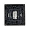 Розетка TV оконечная FORTE&PIANO FP128 черн. IEK FP-A10-O-K02