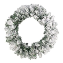 Венок еловый заснеженный d60см IP44 ПВХ Neon-Night 307-148