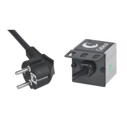 Блок евророзеток PDU-6P-F-2EU для 19дюйм шкафов горизонт. 6 розеток фильтр 16А выкл. шнур 2м алюм. к