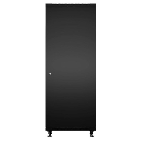 Шкаф монтажный телекоммуникационный напольный SH-05C-27U60/80-BK 19дюйм 27U 600х800х1388мм для распр