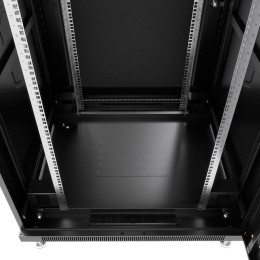 Шкаф монтажный телекоммуникационный напольный SH-05C-47U80/100-BK 19дюйм 47U 800х1000х2277мм (ШхГхВ)