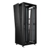 Шкаф монтажный телекоммуникационный напольный SH-05C-47U80/100-BK 19дюйм 47U 800х1000х2277мм (ШхГхВ)