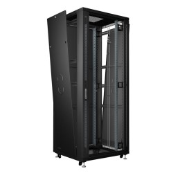 Шкаф монтажный телекоммуникационный напольный SH-05C-47U80/100-BK 19дюйм 47U 800х1000х2277мм (ШхГхВ)