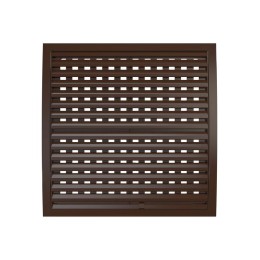 Решетка вентиляционная РРПН разъемная регулируемая 350х350 ASA Brown STREETLINE ERA 3535РРПН кор