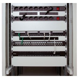 Винт SH-J014 с шайбой и гайкой M6 для крепления 19дюйм оборудования Cabeus 7079c