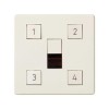 Накладка на 75326-39 Simon82/82Nature сл. кость 82048-31
