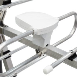 Антенна ТВ наружная "АКТИВНАЯ" для аналогового и цифрового ТВ - DVB-T2 (модель RX-411) (коробка) Rex