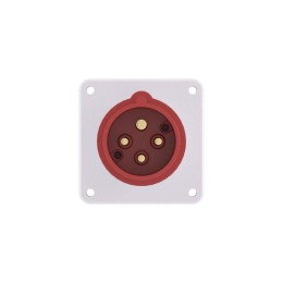 Вилка скрыт. уст. 16А 3P+Е 400В IP44 DKC DIS2431696