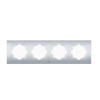 Рамка 4-м Cosmo алюм. ABB 612-011000-228
