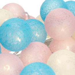 Фонарики тайские Перламутр 5м 25LED тепл. бел. питание USB прозр. ПВХ Neon-Night 304-010