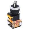 Переключатель D8-11X2 на 2 полож. 1НО+1НЗ черн. KARAT IEK BSW30-11X2-3-24-2-K02